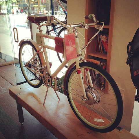 Faraday Porteur's new home at Huckleberry Bikes